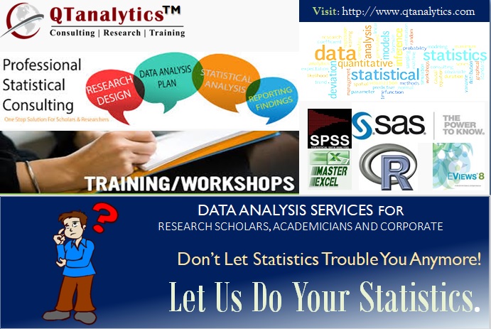 statistical consulting services
