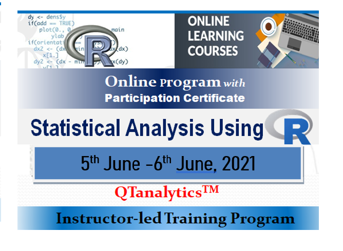Statistical Analysis Using R Programming