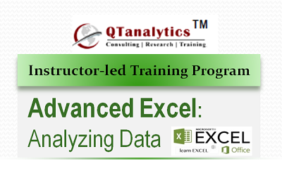 Advanced EXCEL-Analyzing Data